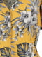 Сукня гірчичного кольору в квітковий принт | 5488222 | фото 3