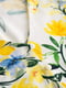 Блуза біла з квітковим принтом | 5488454 | фото 3