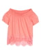 Блуза персикового цвета с узором | 5489426 | фото 2