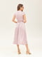 Платье розовое в горошек | 5497518 | фото 3
