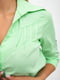 Блуза салатового цвета | 5500887 | фото 5