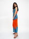 Сукня різнобарвна в принт | 5500999 | фото 2