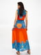 Сукня різнобарвна в принт | 5500999 | фото 3