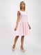 Сукня рожева в принт | 5501010 | фото 2