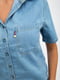 Рубашка светло-голубая | 5501065 | фото 5