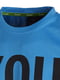 Футболка голубая с логотипом | 5128176 | фото 4