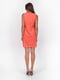 Платье кораллового цвета с декором | 5502901 | фото 2