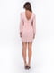 Платье розовое с декором | 5502910 | фото 2