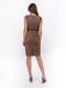 Платье коричневое | 5502918 | фото 2