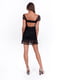 Сукня чорна з мереживом | 5502951 | фото 2