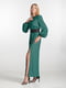 Сукня зелена в принт | 5343276 | фото 2