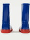 Сапоги резиновые сине-красные | 5504643 | фото 2