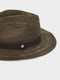 Шляпа цвета хаки | 5509202 | фото 2