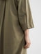 Сукня-сорочка кольору хакі | 5509247 | фото 2