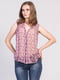 Блуза рожево-бузкова з квітковим принтом | 5509934 | фото 2