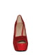 Туфлі червоного кольору з декором | 5510236 | фото 4