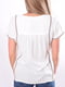 Блуза біла з квітковою вишивкою | 5510118 | фото 2