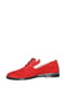 Туфлі червоного кольору з перфорацією | 5499221 | фото 2