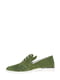 Туфли зеленого цвета с перфорацией | 5499222 | фото 2