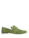 Туфли зеленого цвета с перфорацией | 5499222 | фото 3