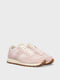 Кросівки біло-рожеві JAZZ VINTAGE 60368-136s | 5512248