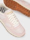 Кросівки біло-рожеві JAZZ VINTAGE 60368-136s | 5512248 | фото 5