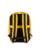 Рюкзак для ручної поклажі жовтий (40х30х20 см) | 5514213 | фото 2