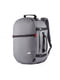 Сумка-рюкзак для ручної поклажі сіра (50х35х20 см) | 5514218