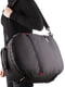 Сумка-рюкзак для ручної поклажі чорна (50х35х20 см) | 5514219 | фото 6