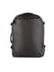 Сумка-рюкзак для ручної поклажі чорна (55х35х20 см) | 5514222 | фото 4