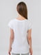Блуза белая с принтом | 5510864 | фото 2