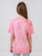 Блуза розовая с принтом | 5510876 | фото 2