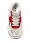 Кросівки біло-червоного кольору | 5511796 | фото 5