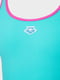 Купальник голубой с розовыми элементами | 5398503 | фото 3