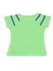 Блуза салатового кольору з принтом | 5504716 | фото 2