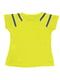 Блуза желтая с принтом | 5504725 | фото 2