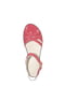 Босоніжки малинового кольору з принтом | 5510721 | фото 4