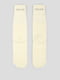 Носки спортивные молочного цвета | 5512635 | фото 2