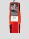 Носки лыжные красно-оранжевого цвета с логотипом | 5512650 | фото 2