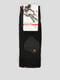 Носки лыжные черно-серого цвета с логотипом | 5512651