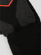 Шкарпетки лижні чорно-сірого кольору з логотипом | 5512651 | фото 2