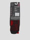 Шкарпетки лижні сіро-червоного кольору з логотипом | 5512790 | фото 2