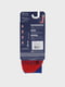 Шкарпетки лижні синьо-червоного кольору з логотипом | 5512903 | фото 2