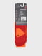 Носки лыжные красно-оранжевого цвета с логотипом | 5512915 | фото 2
