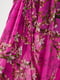 Сарафан розовый в с контрастной отделкой и принтом | 1619739 | фото 4