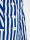 Жакет бело-синий в полоску | 3165708 | фото 4