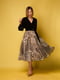 Сукня коричнева з анімалістичним принтом | 5516143 | фото 3