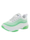 Кросівки зелено-білі | 5516654 | фото 2