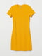 Футболка-сукня жовта | 5517232