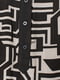 Сукня чорна в абстрактний принт | 5517407 | фото 2